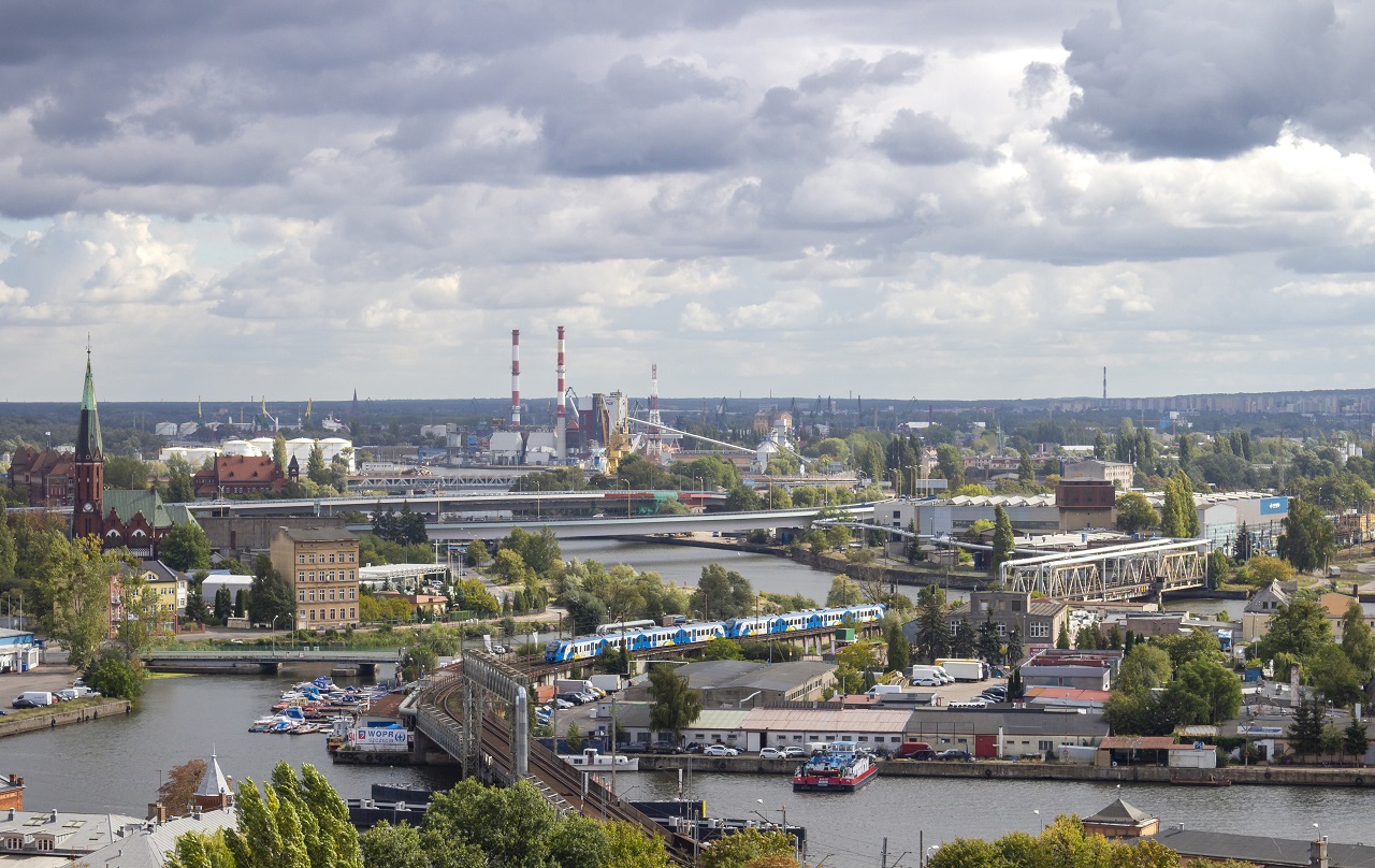 Pociągiem nad Odrą