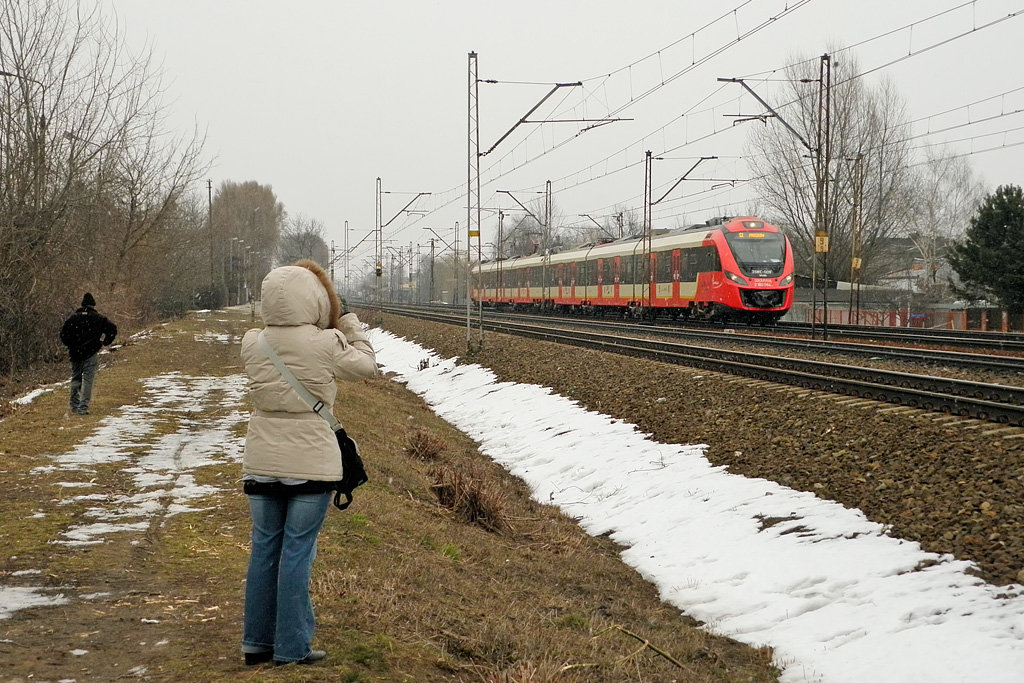 35WE-001 i początkująca miłośniczka kolei