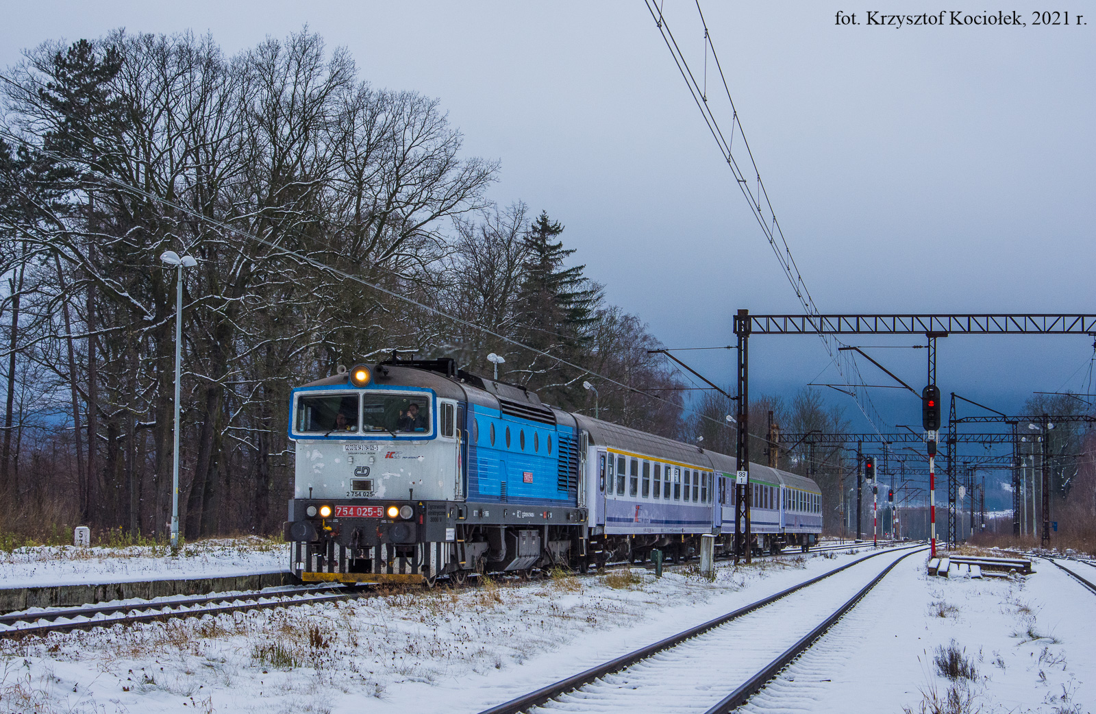 Ostatni raz na trzech wagonach