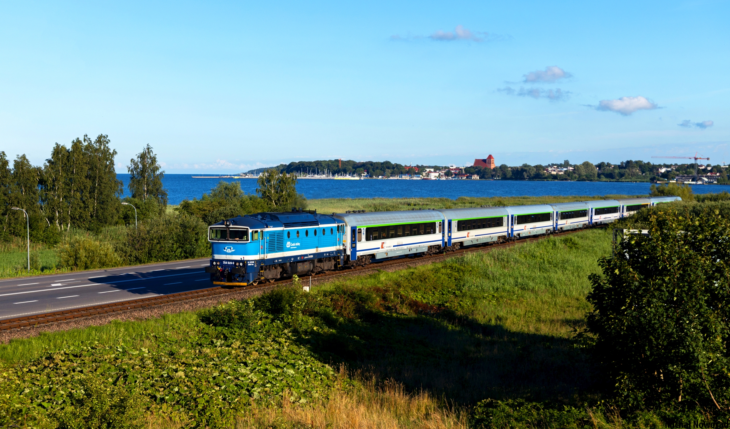 Żeglarz nad Zatoką Pucką