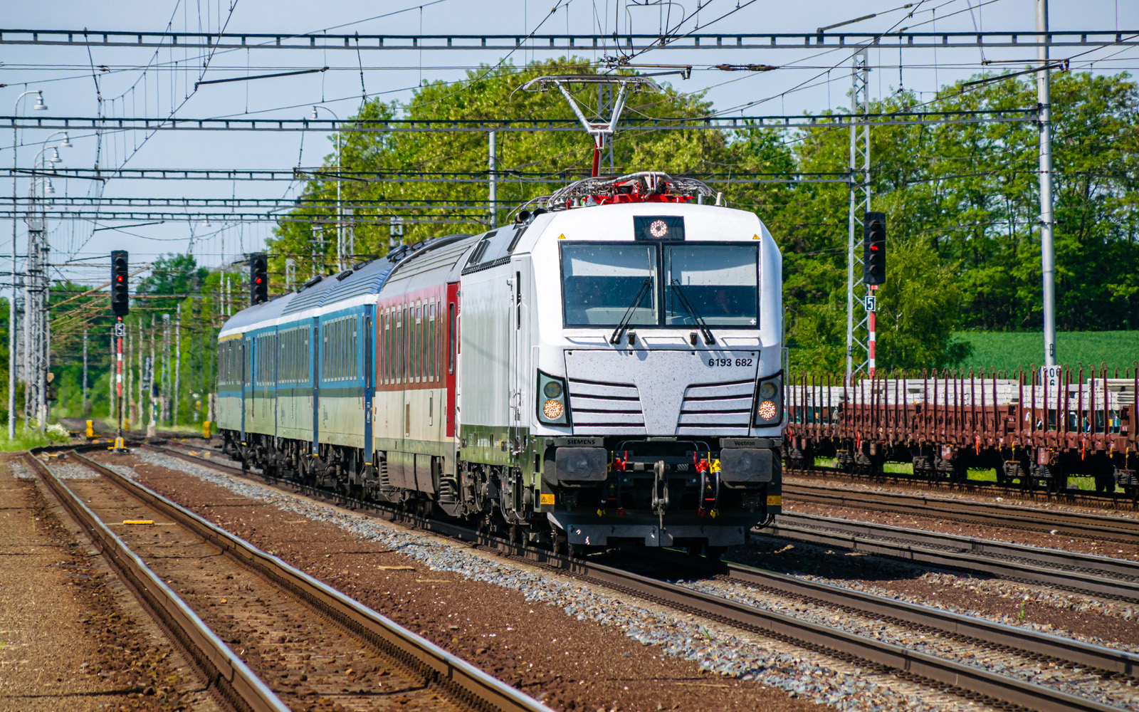 Świeży Vectron  Kolei Czeskich