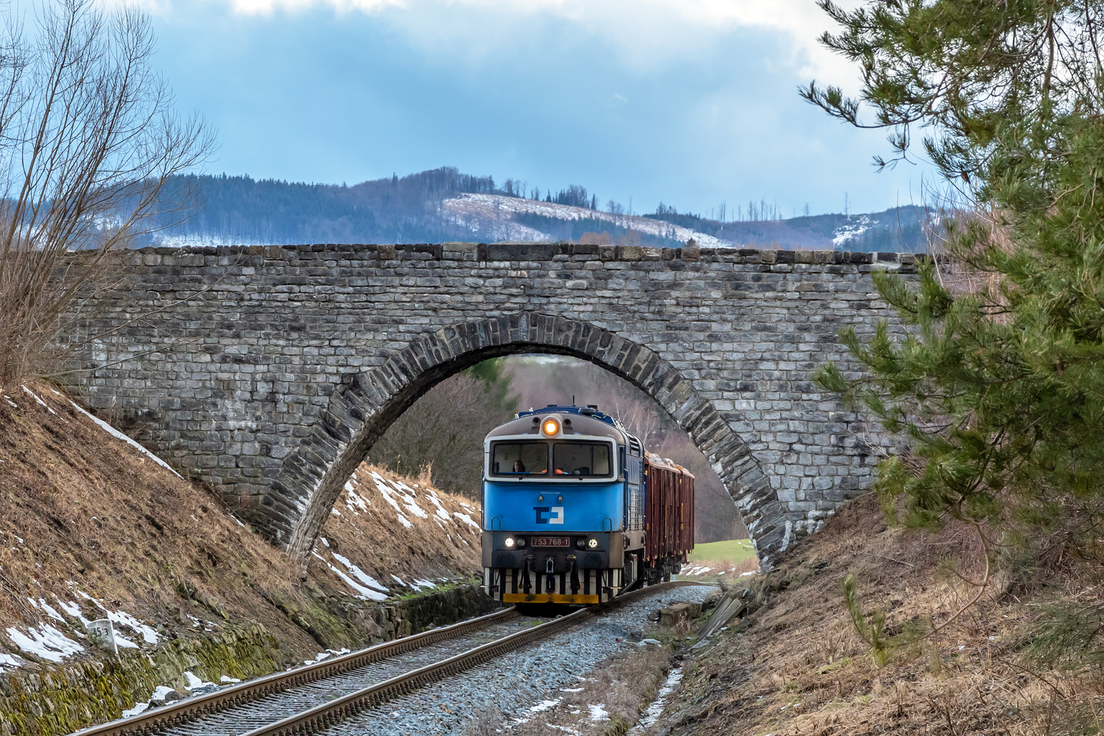 Most Černý na Jesenicach