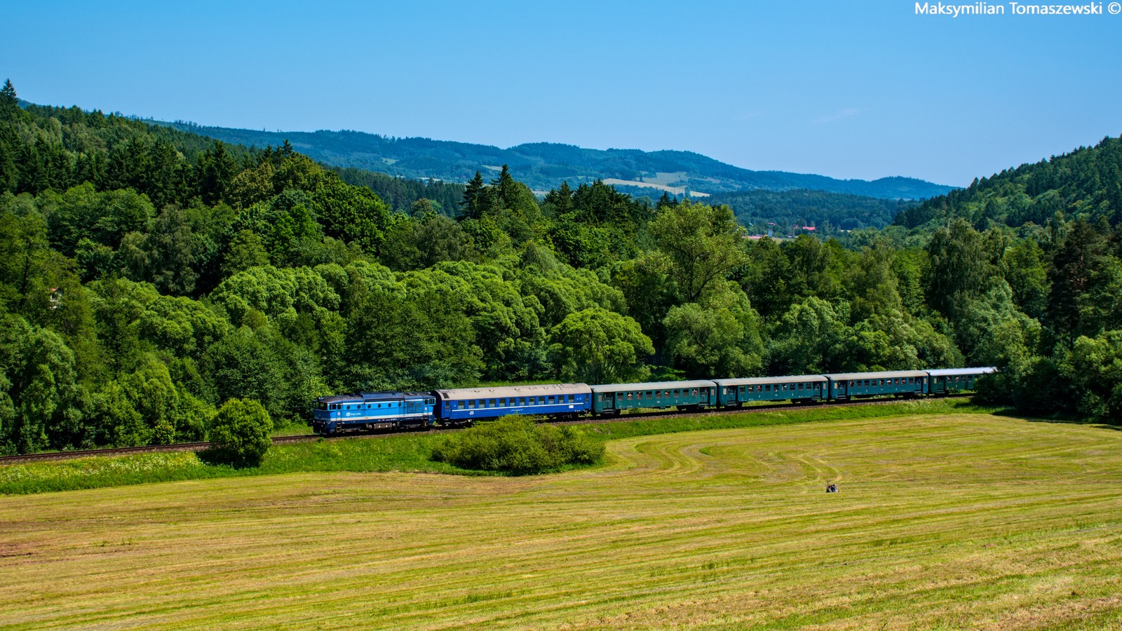 Parní protokolární vlak