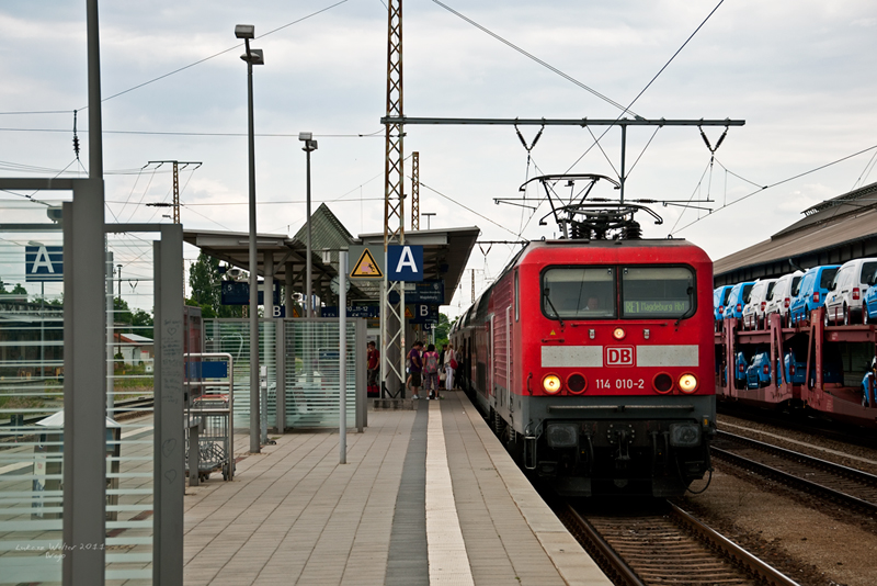 114 010-2 RE1 Magdeburg Hbf