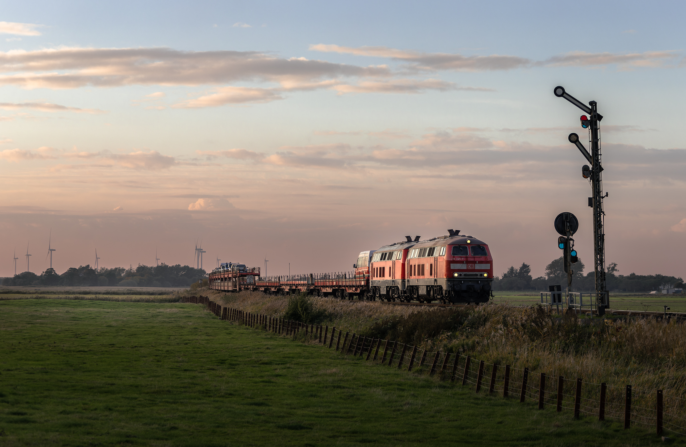 Wieczór w Lehnshalling