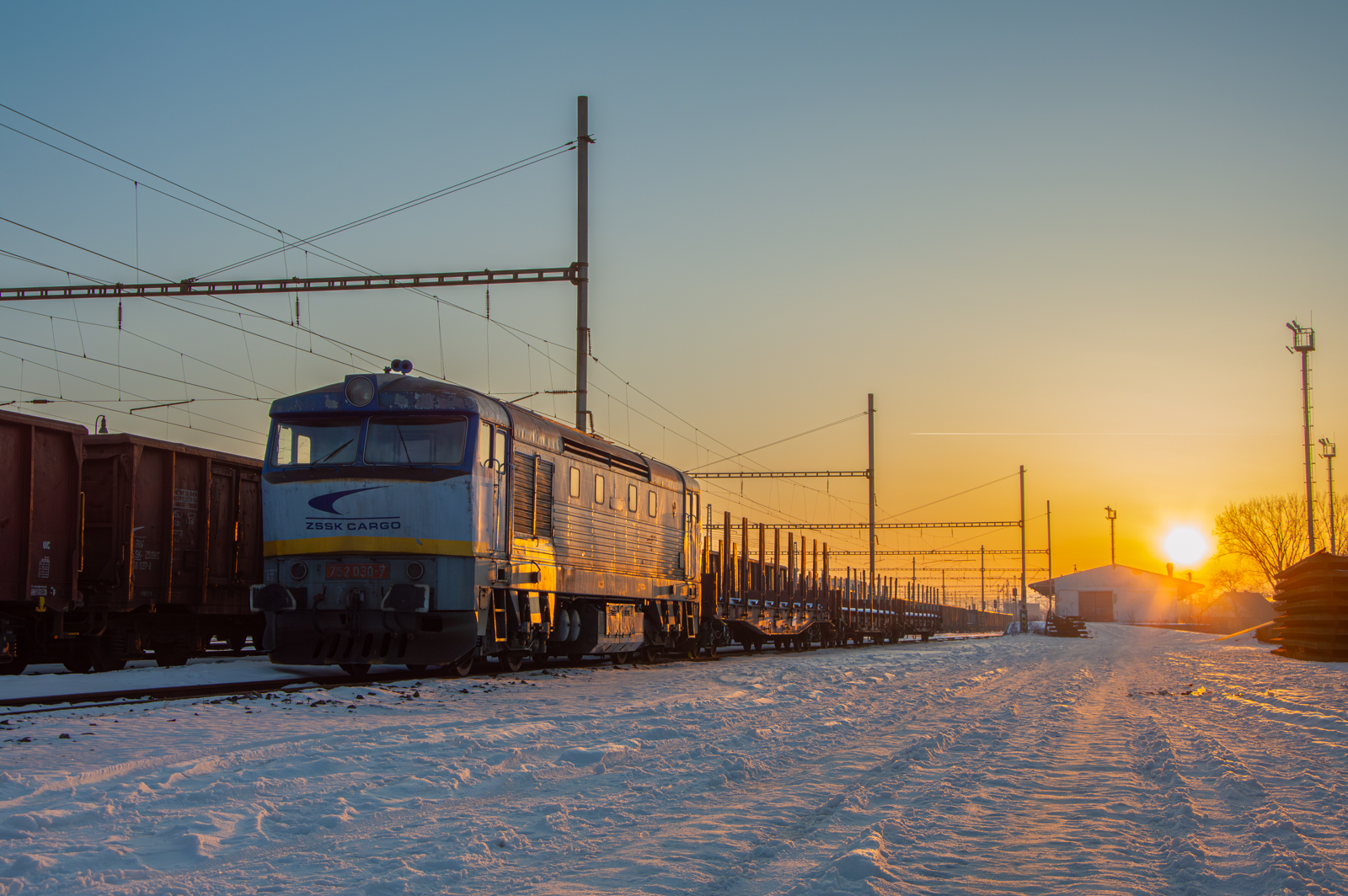 Zachód Słońca z Bardotką.