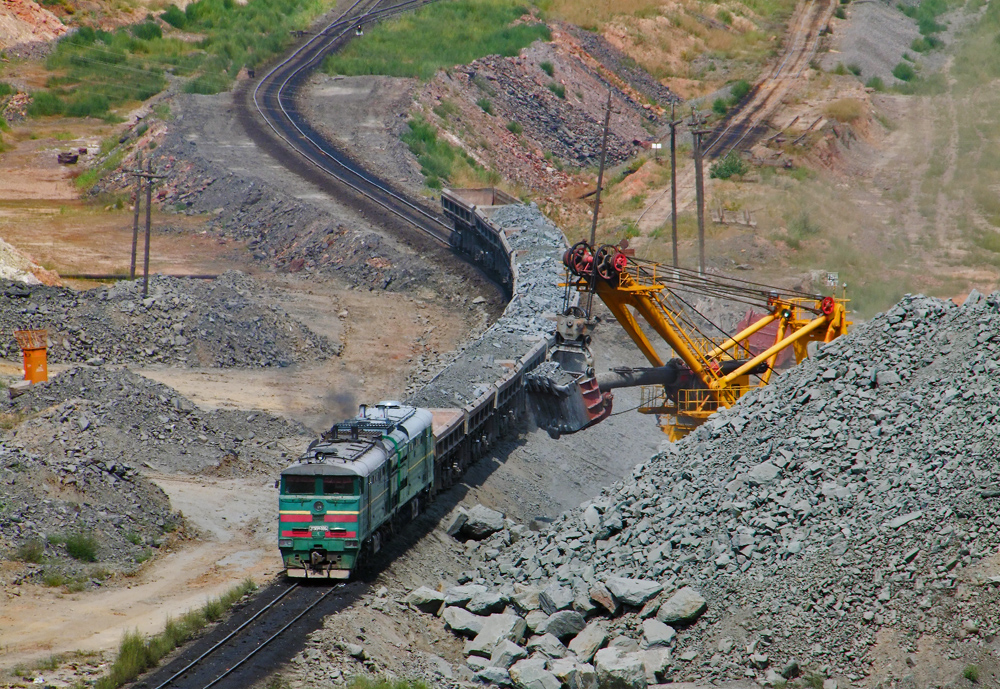 Kopalnia rudy żelaza w Krzywym Rogu