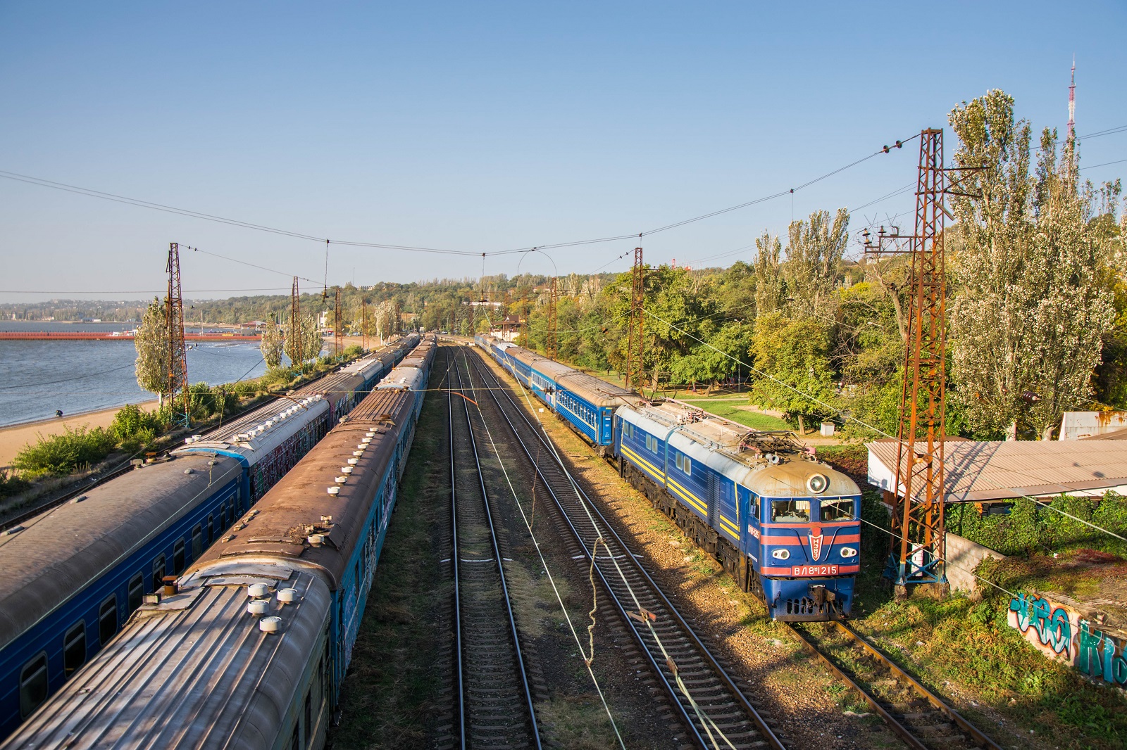 Jesień nad Morzem Azowskim.