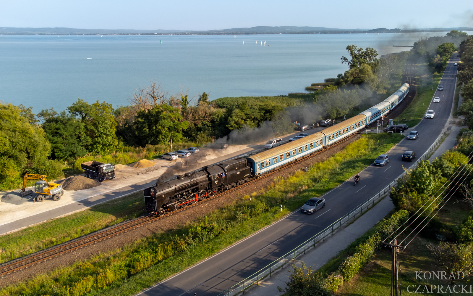 Pełną parą nad Balaton
