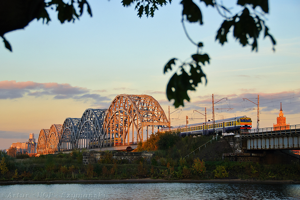 Most średnicowy... w Rydze