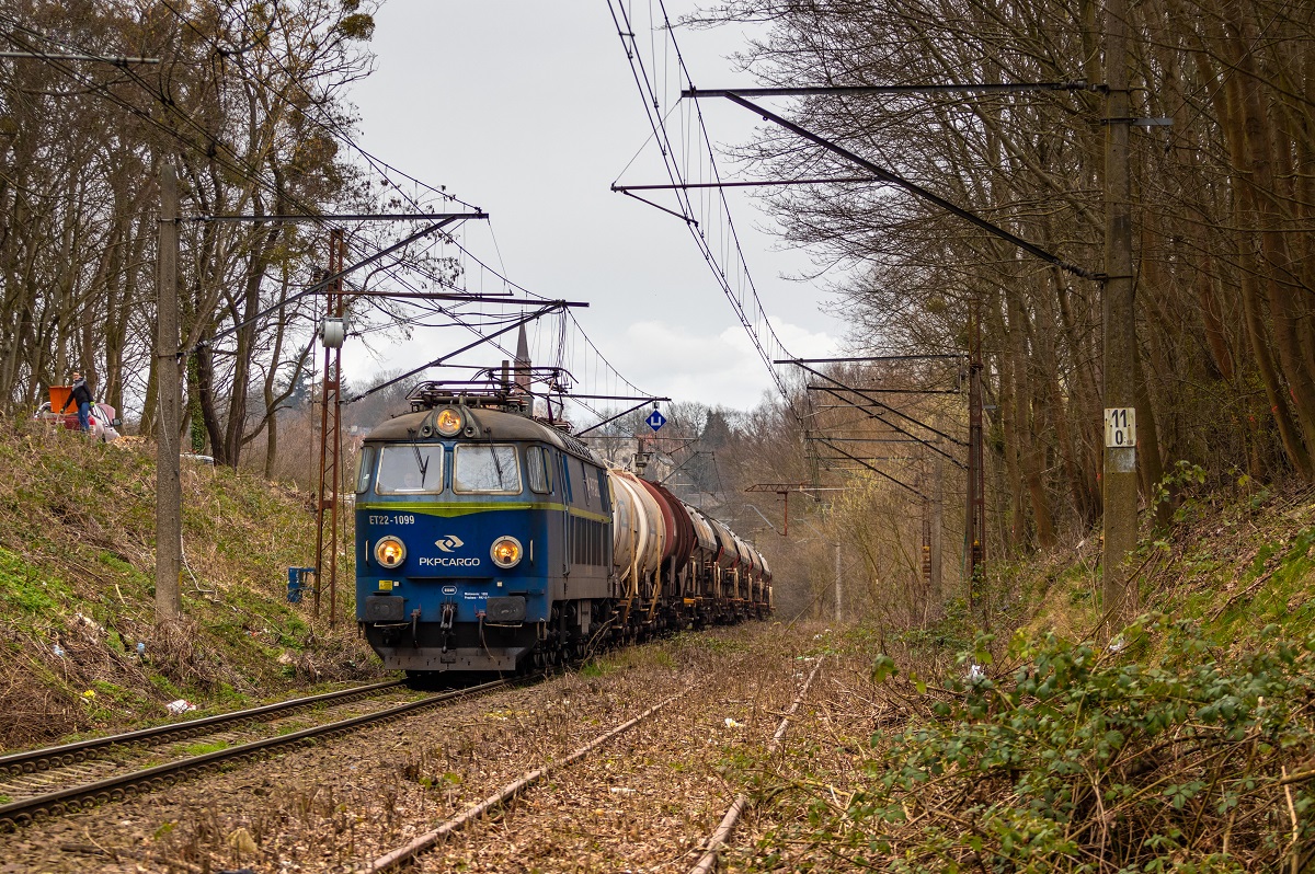 ET22-1099 na drewnianej