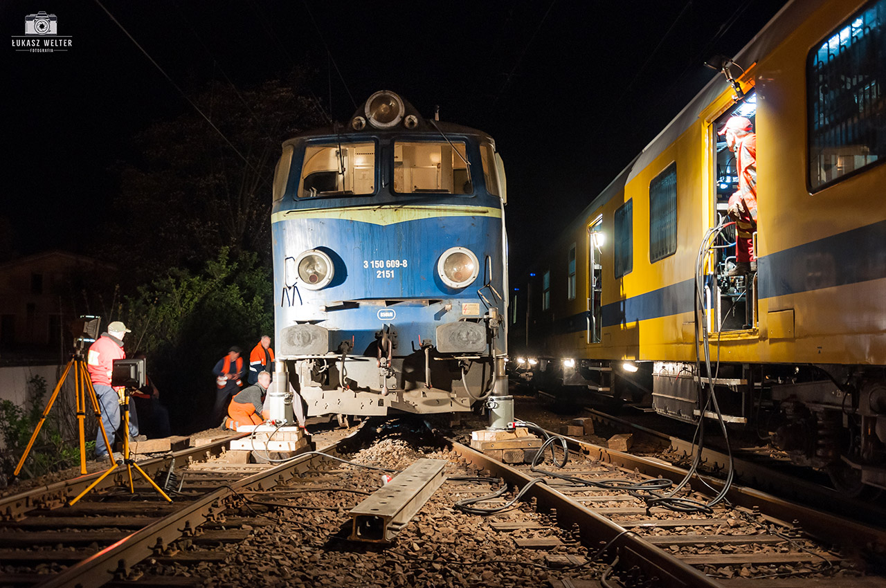 Wykolejenie ET22-666