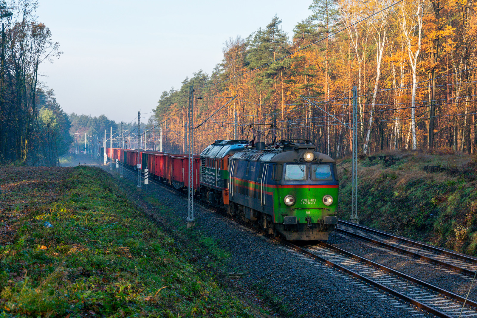 Próżny na 2 maszyny