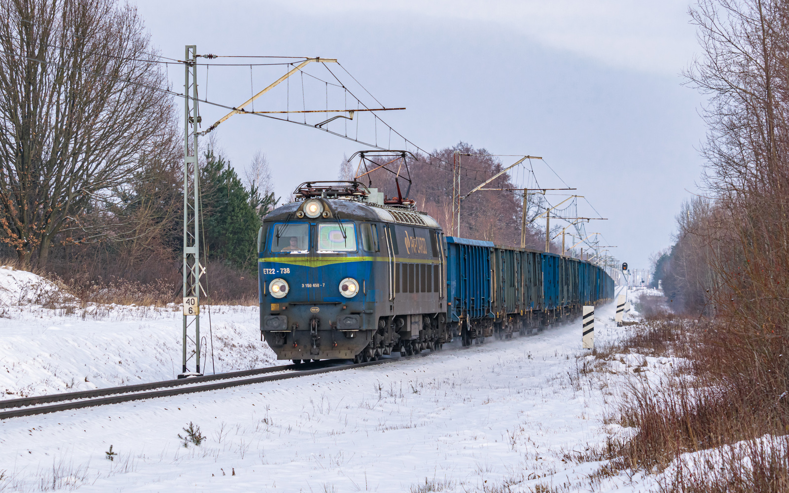 Zimowy byczek na LK13