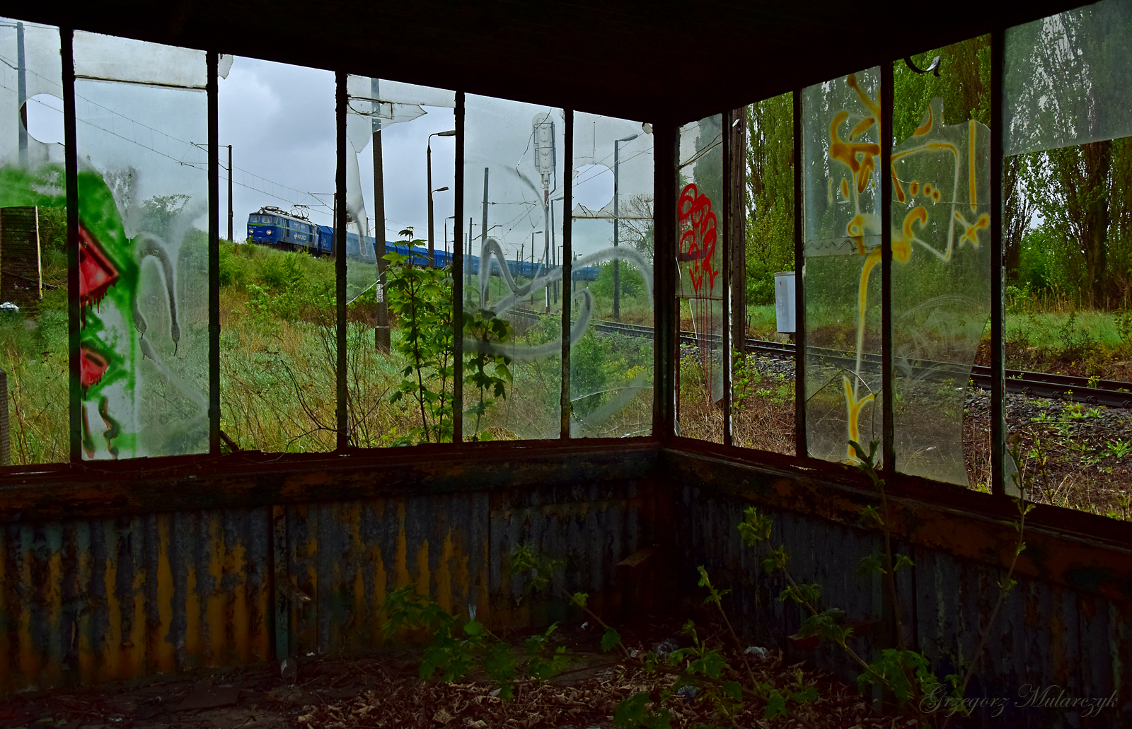 Czekając na pociąg...