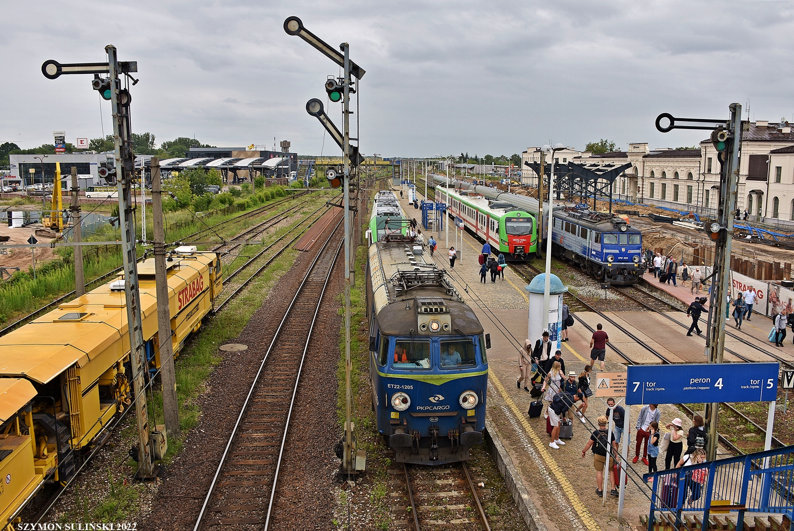 ET22-1205 w Białymstoku