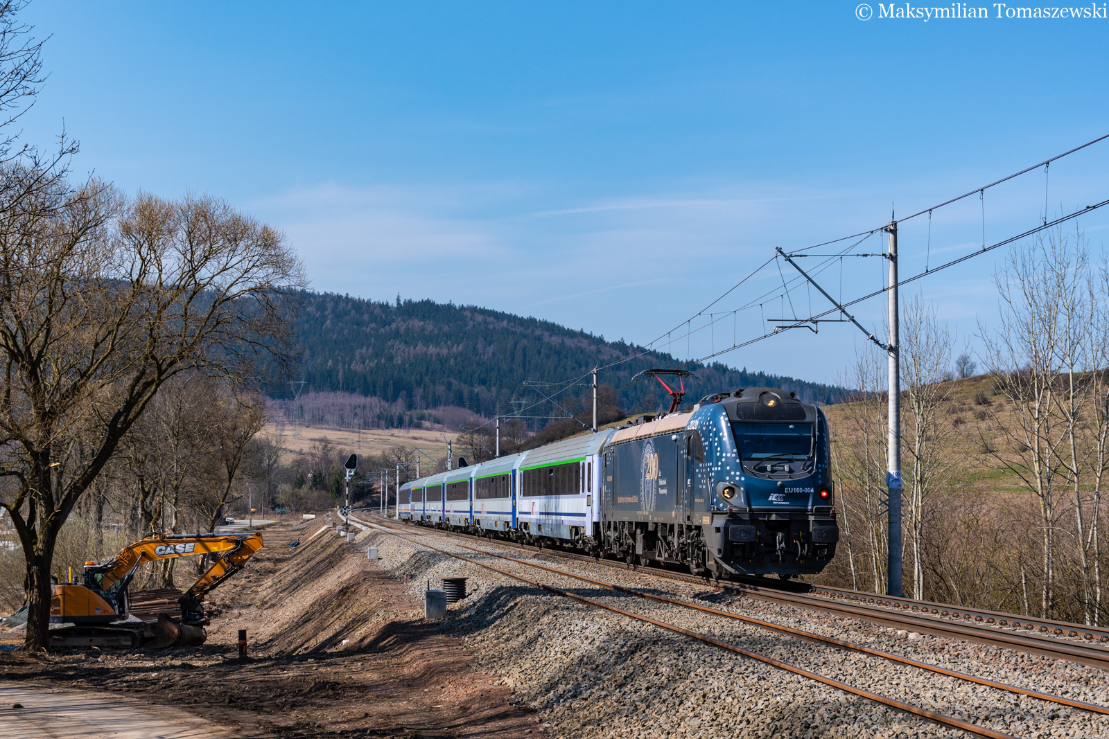 Orzeszkowa na modernizowanym szlaku