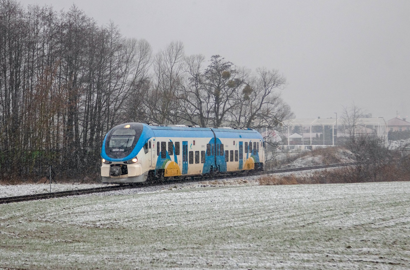 SA139-002 w śnieżycy