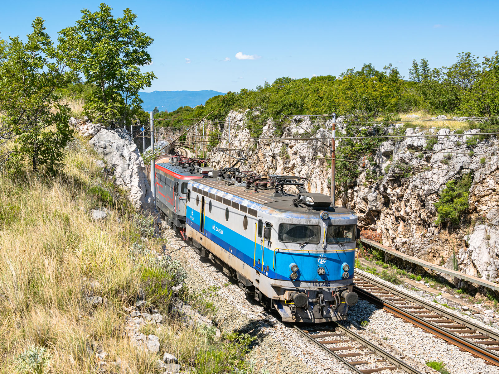 HŽ Cargo w wąwozie