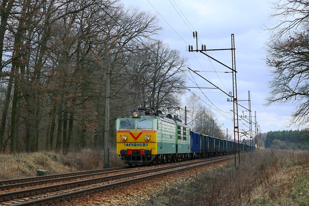 ET42-029 opuszcza Kostrzyn