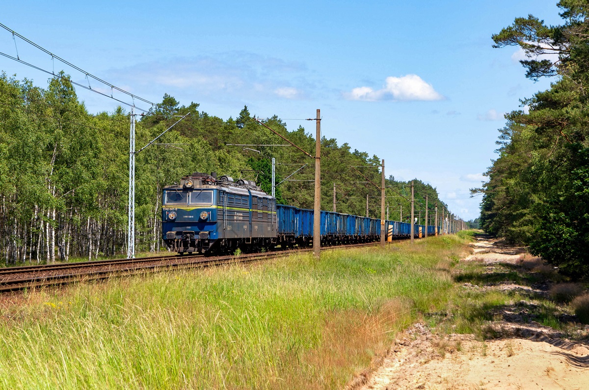 Ostre, czerwcowe słońce