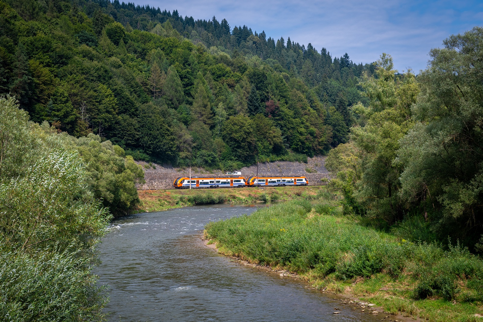 Nad granicznym Popradem