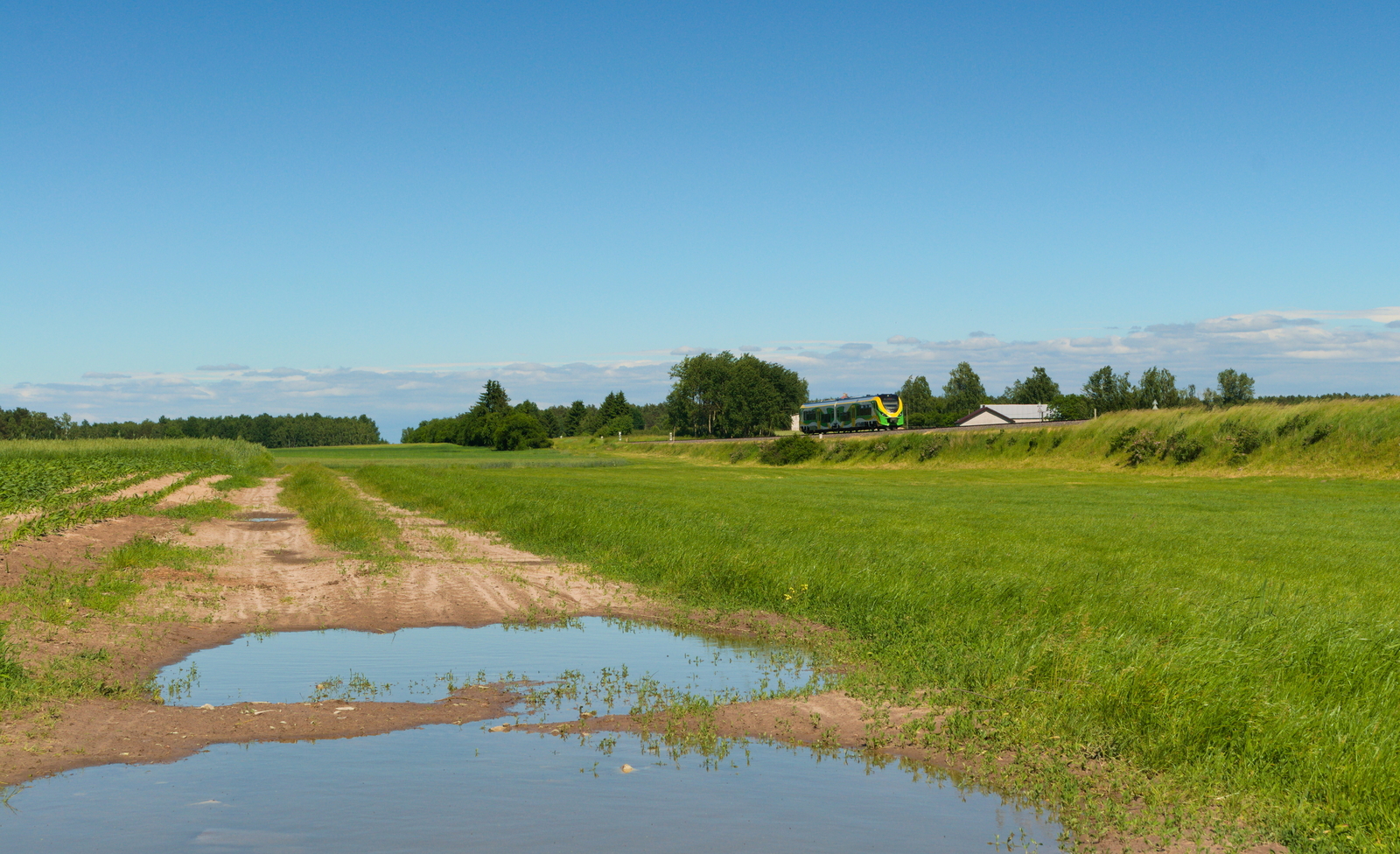 Na podjeździe koło Niemojk