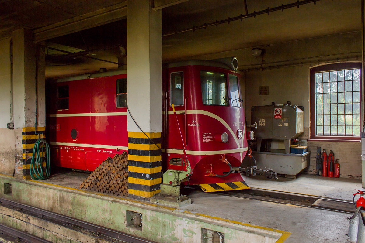 Zakamarki zaplecza czeskiej wąskotorówki