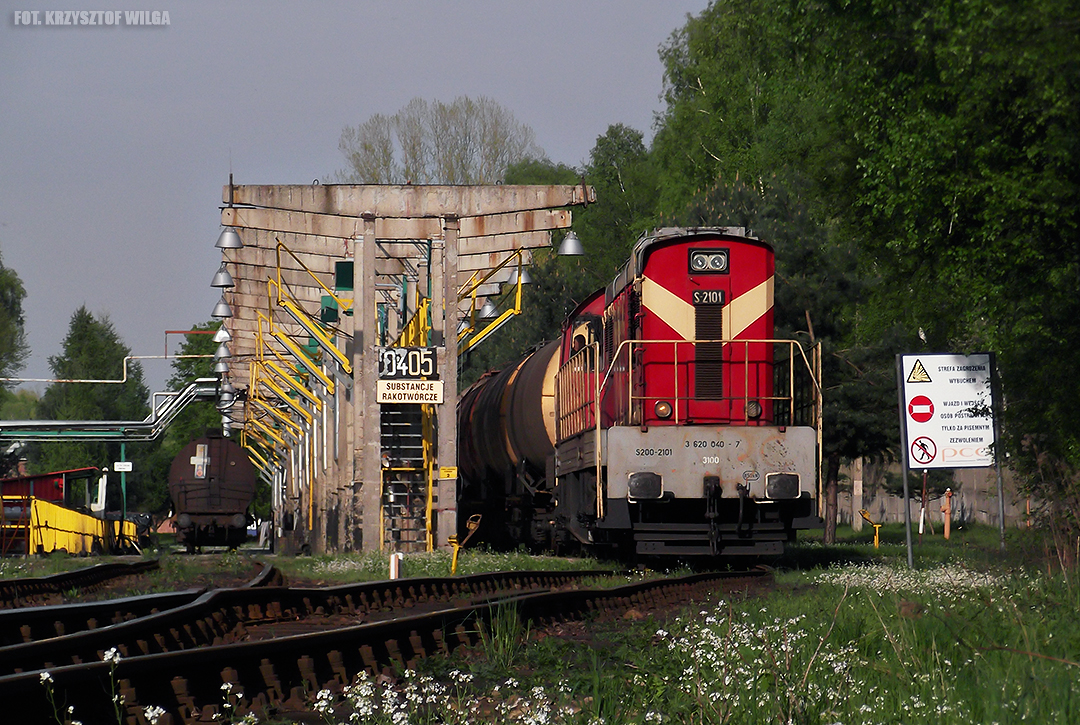 Przetok na oczyszczalni z S200-2101