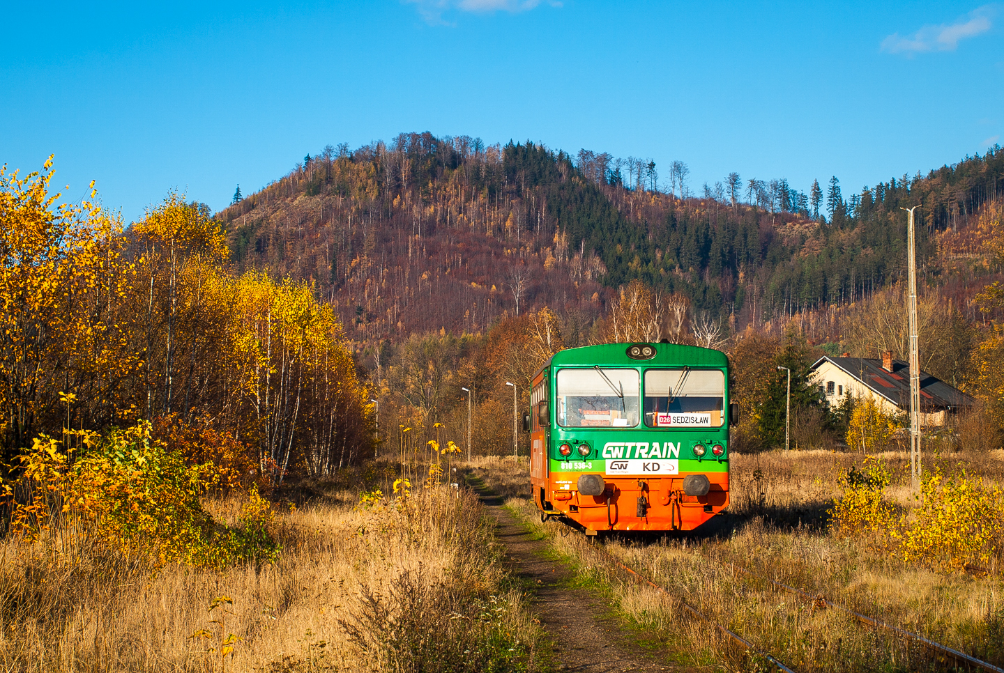Ostatki złotej jesieni w Górach Kruczych