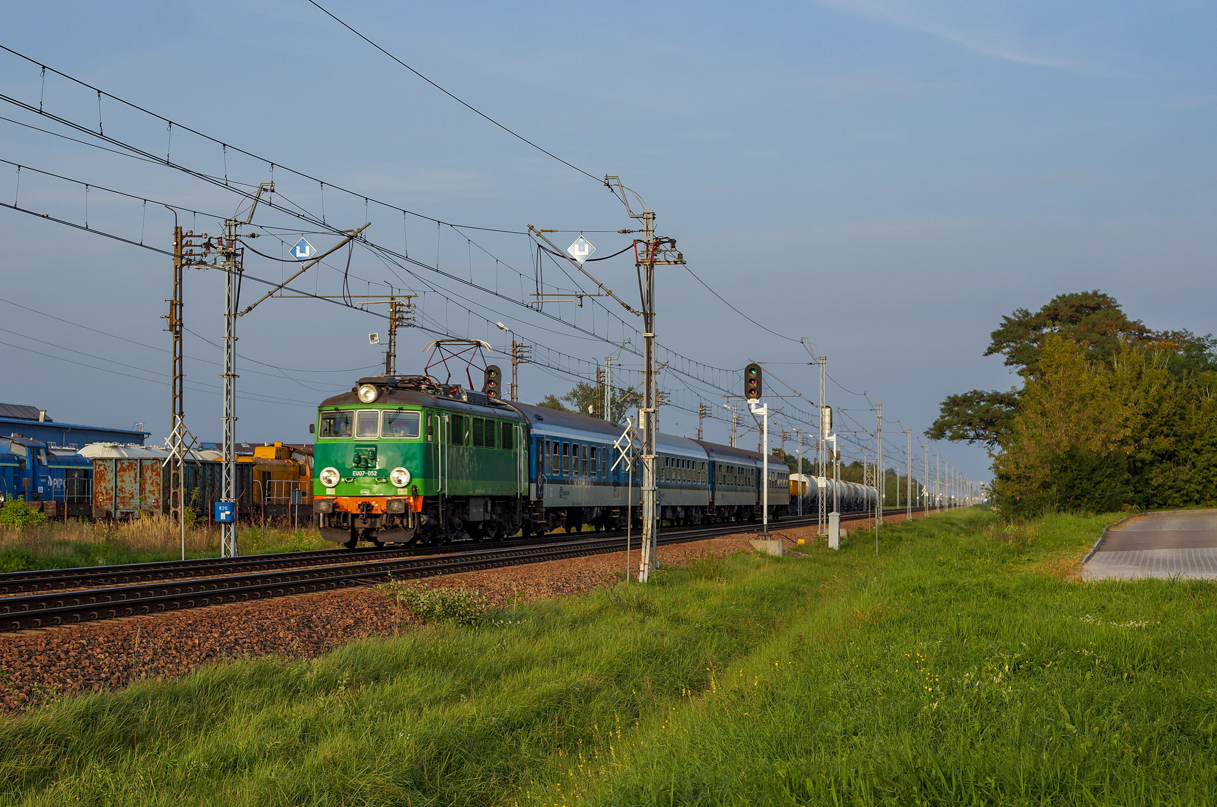 Kolorowy skład w promieniach słońca