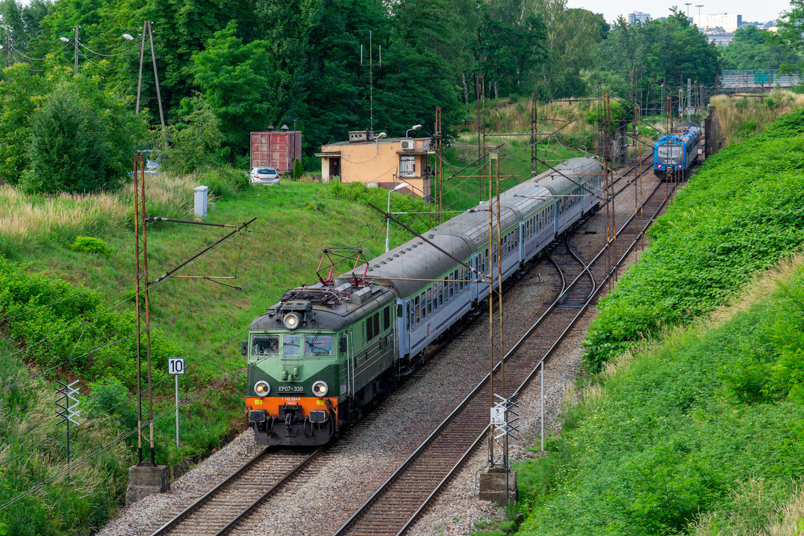 Trapez wieczorową porą