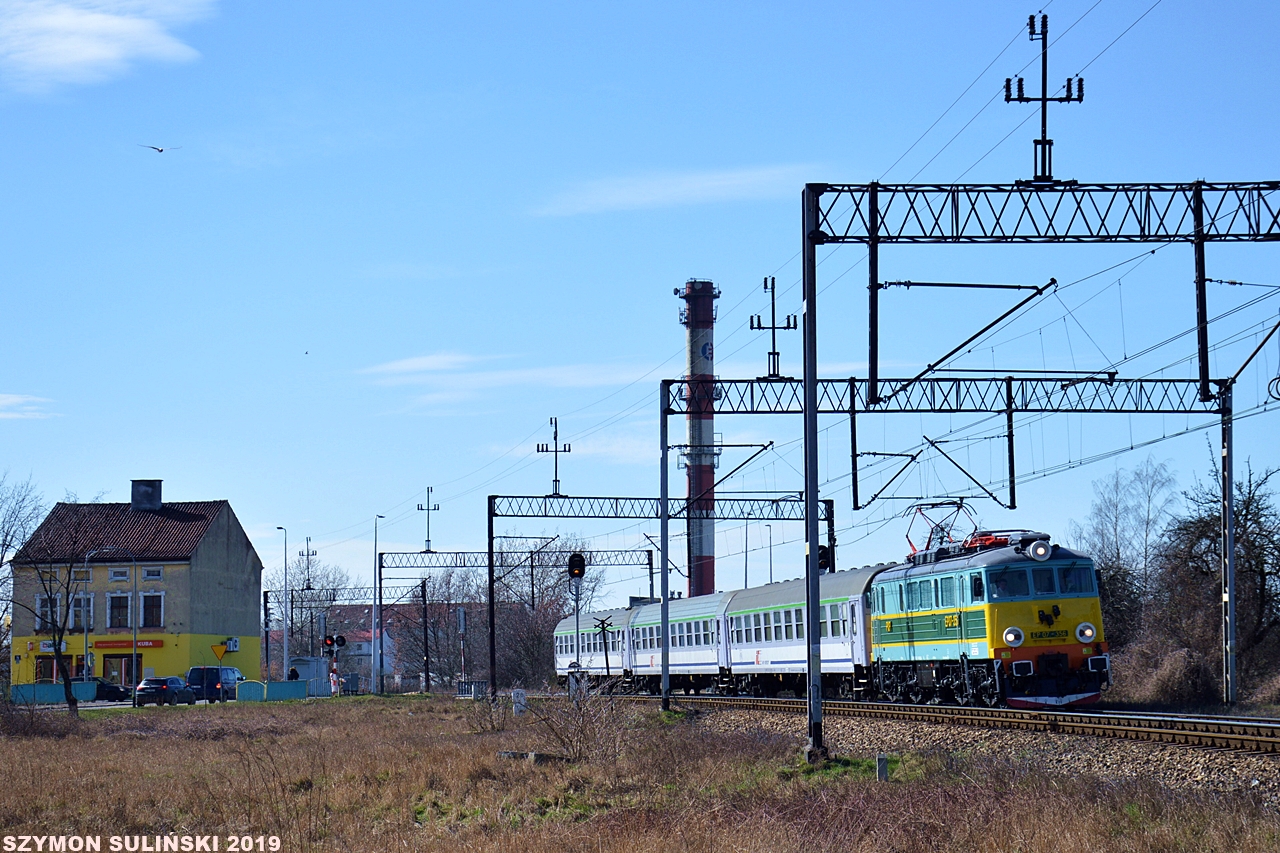 EP07-356 z TLK Gryf w Elblągu