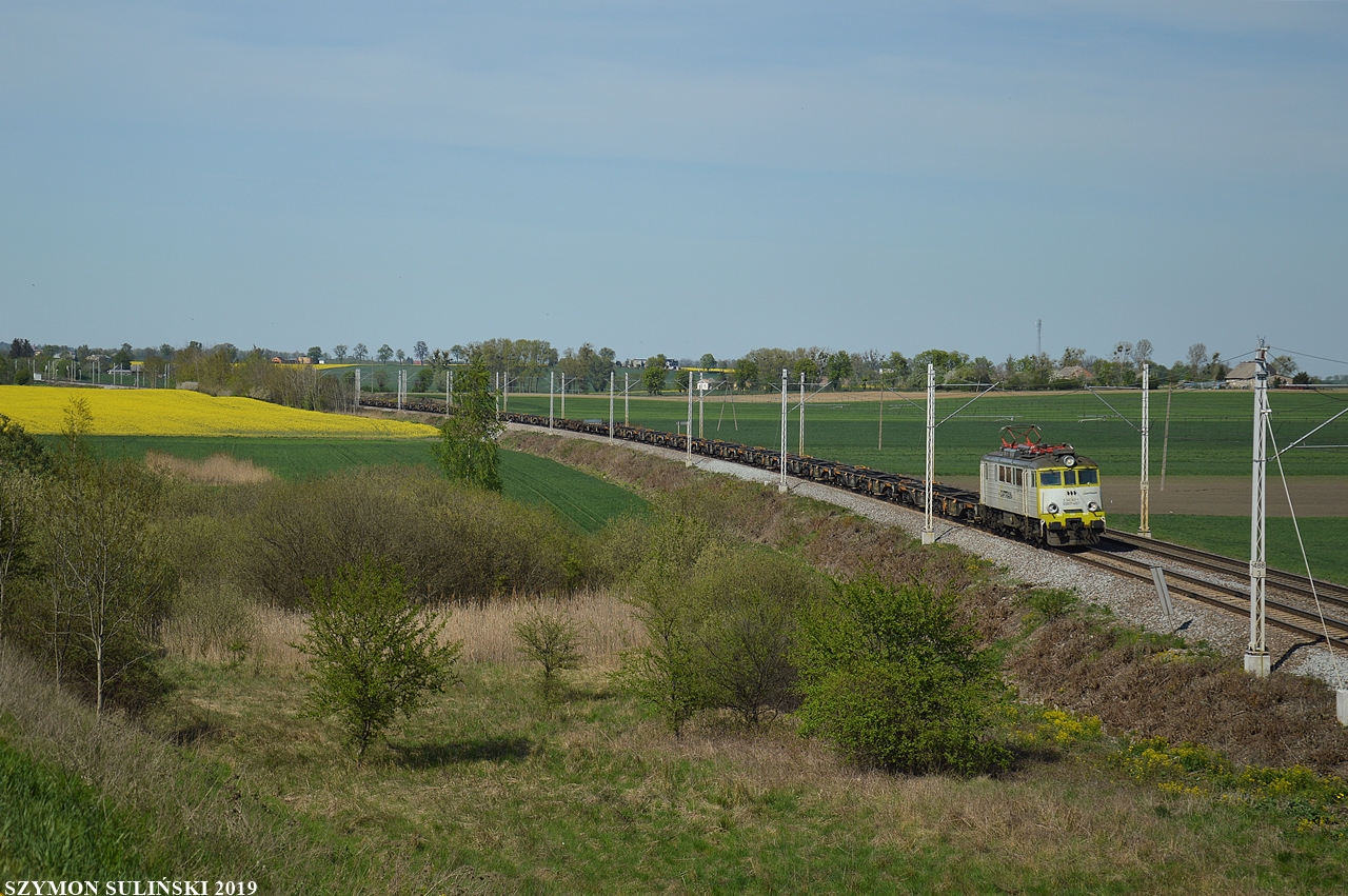 EU07-457 Captrainu na szlaku Górki - Subkowy