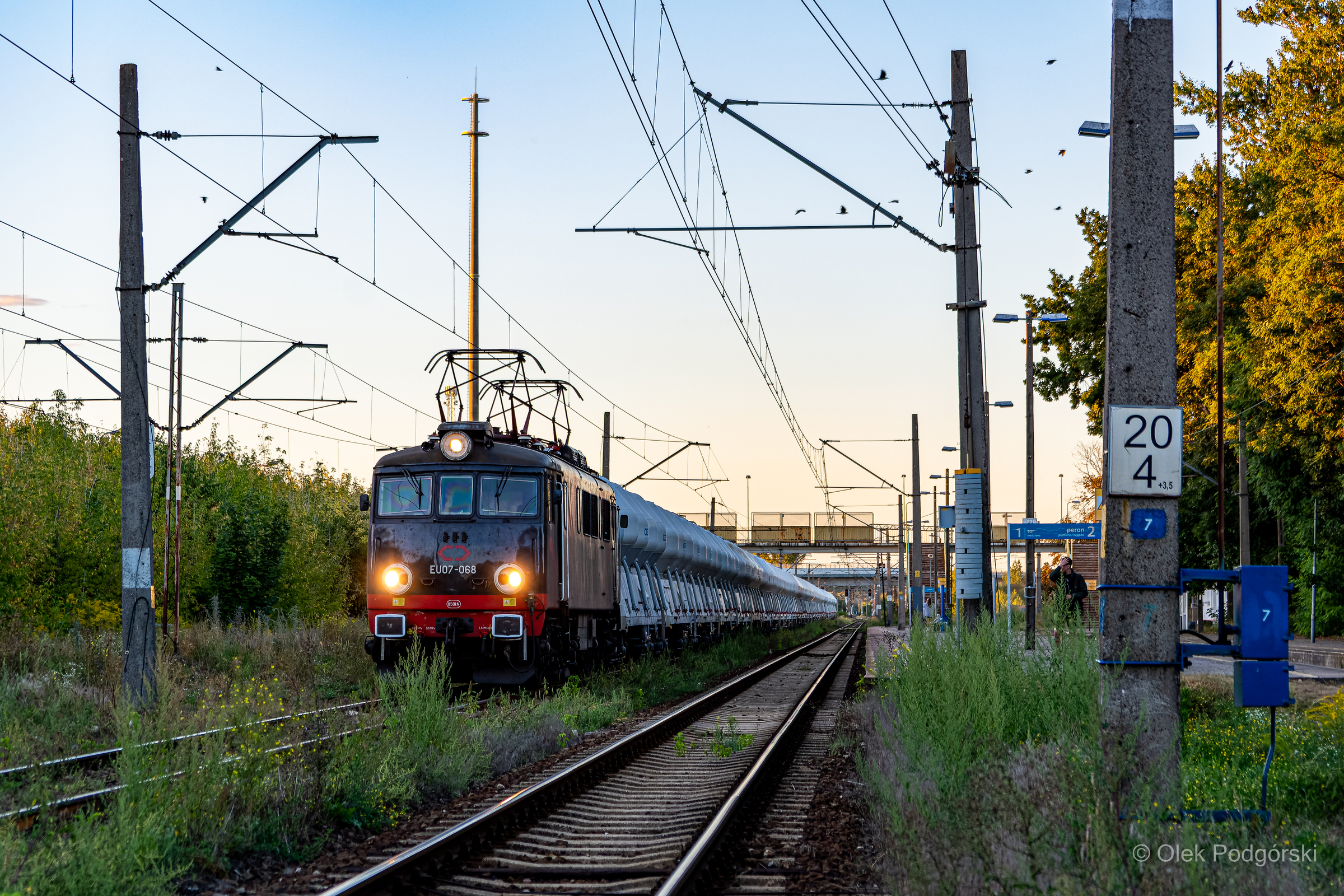 Złoty wrześniowy wieczór