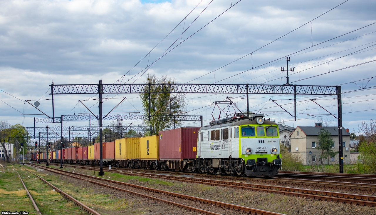 Captrain w Aleksandrowie...