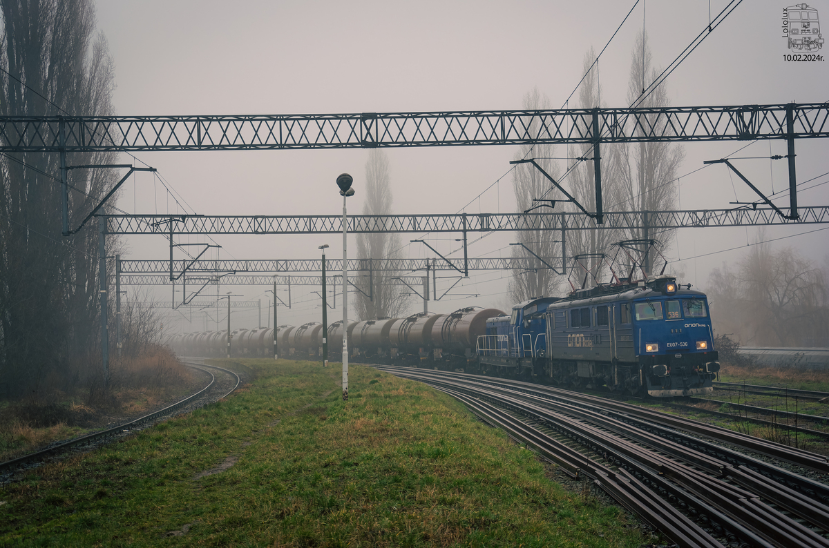 Mglisty poranek na Stołczynie