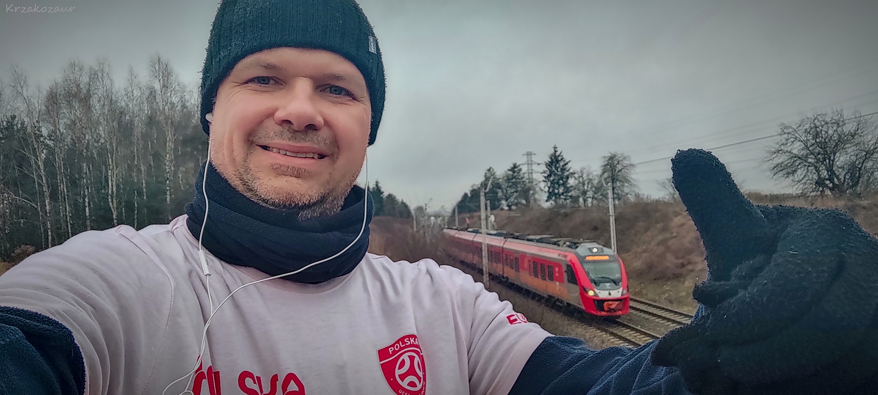 Krzakozaur w swoim żywiole