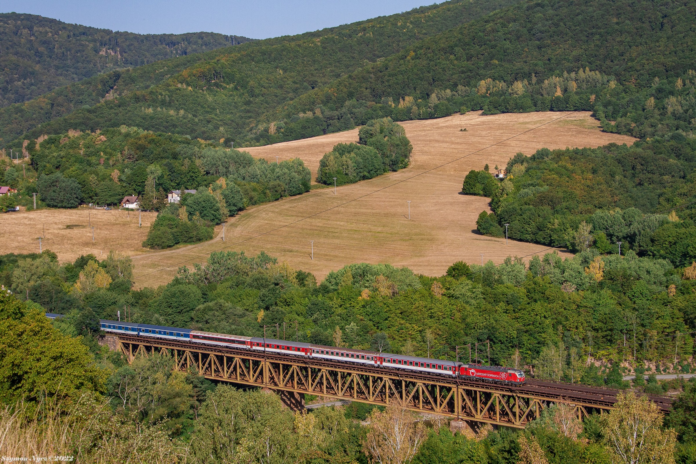 Ružínsky viadukt z góry