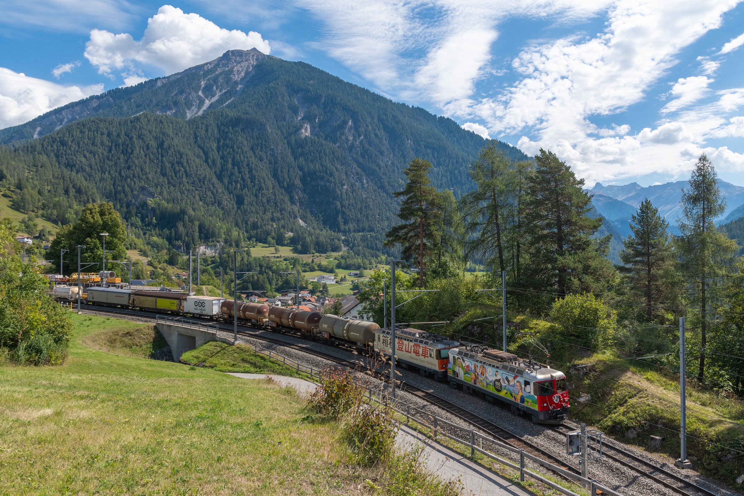 Towarowy na wąskim torze