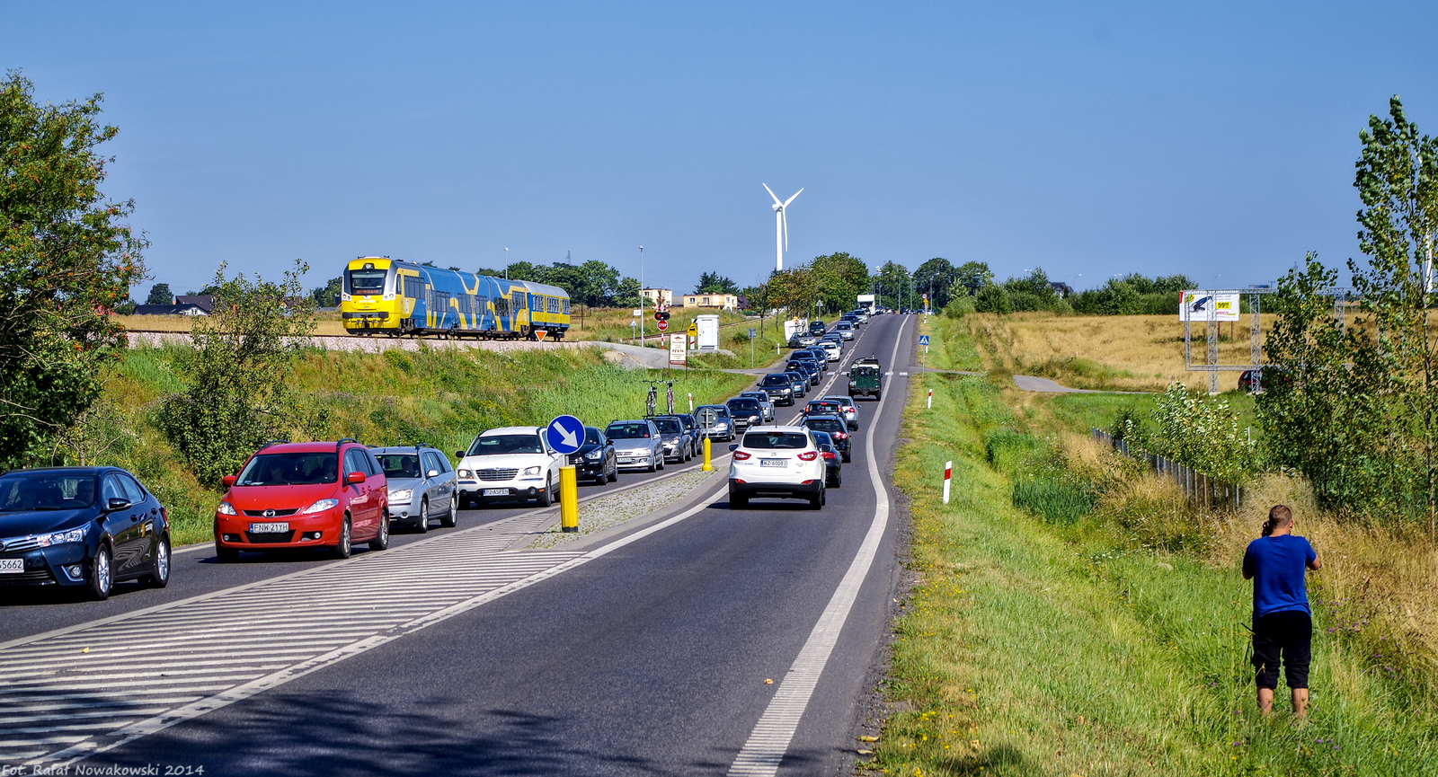Fotka bez samochodu...