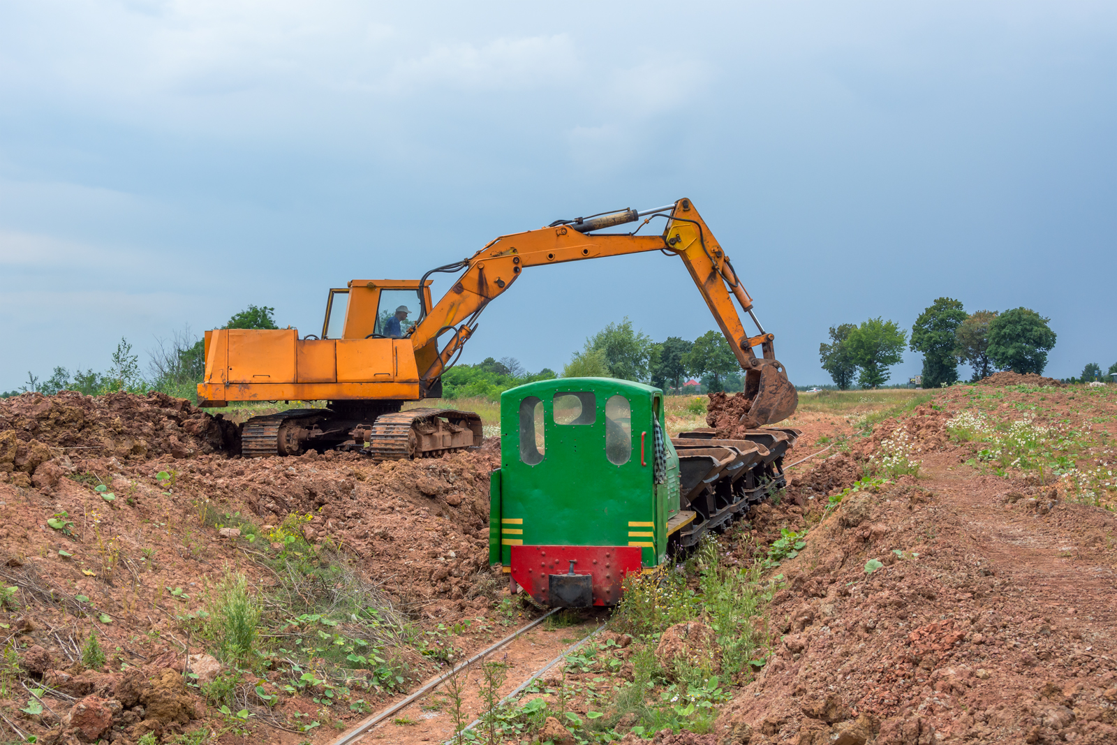 Załadunek na Cegielni Podzamcze