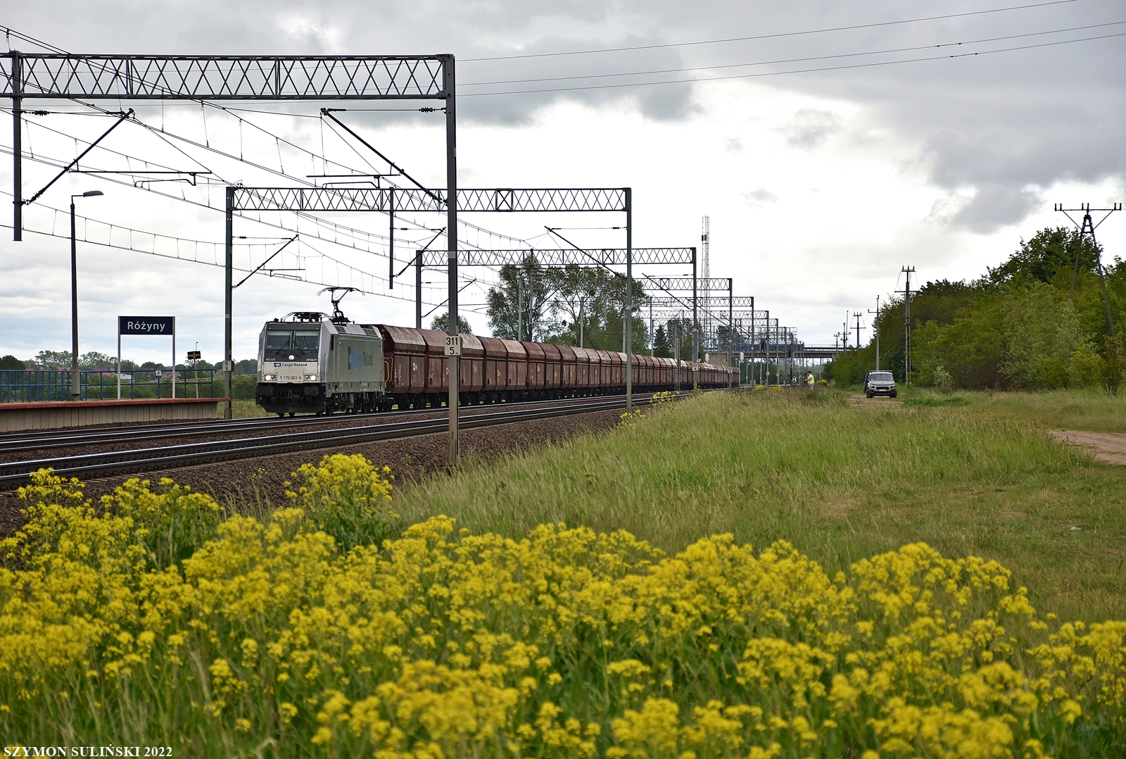 E483-224 w Różynach
