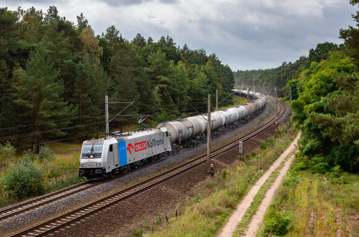 Piaskowanie na łuku SDC