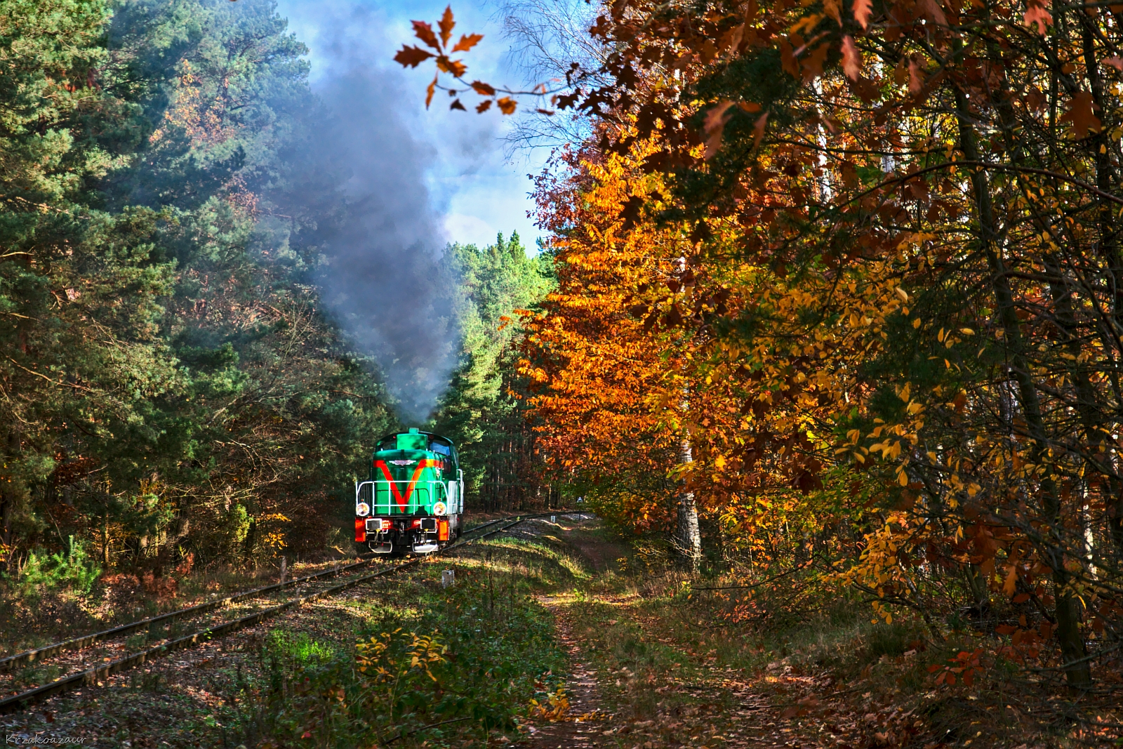 Siwy dym w Bratkowie