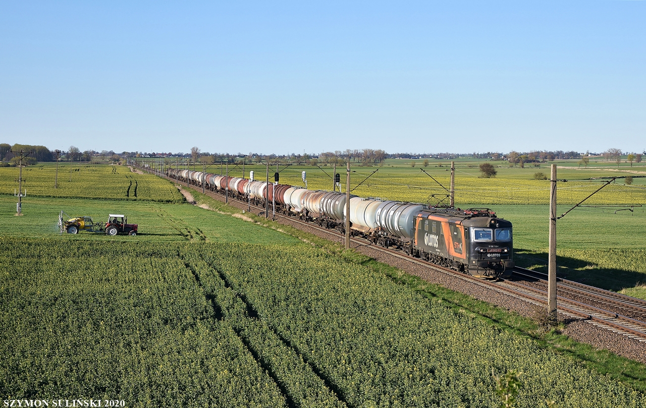 Początki kwitnącego rzepaku
