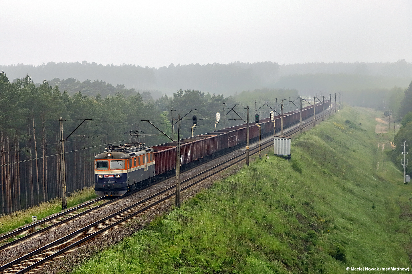 Mglisto deszczowy poranek