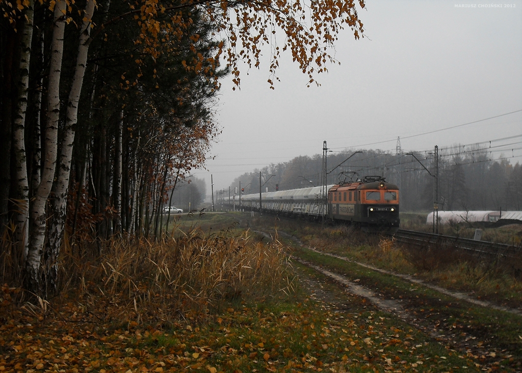 jesienna słota w Szadku