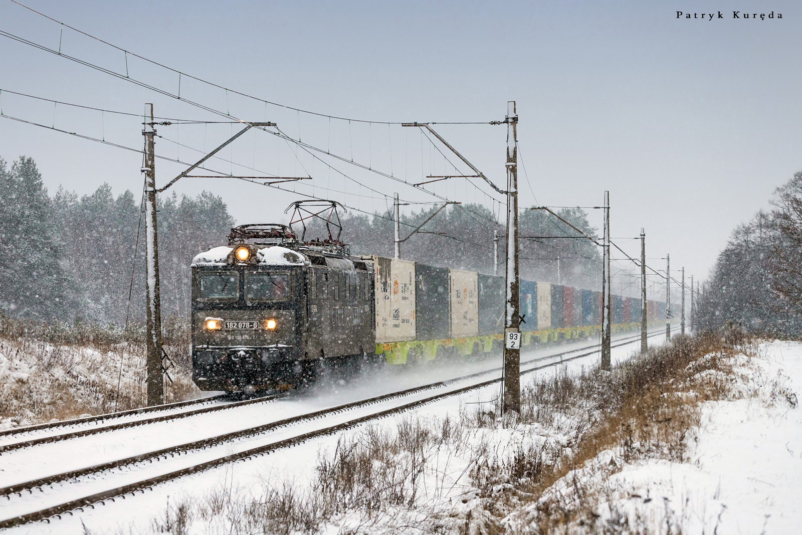 Śnieżyca w Grabiance