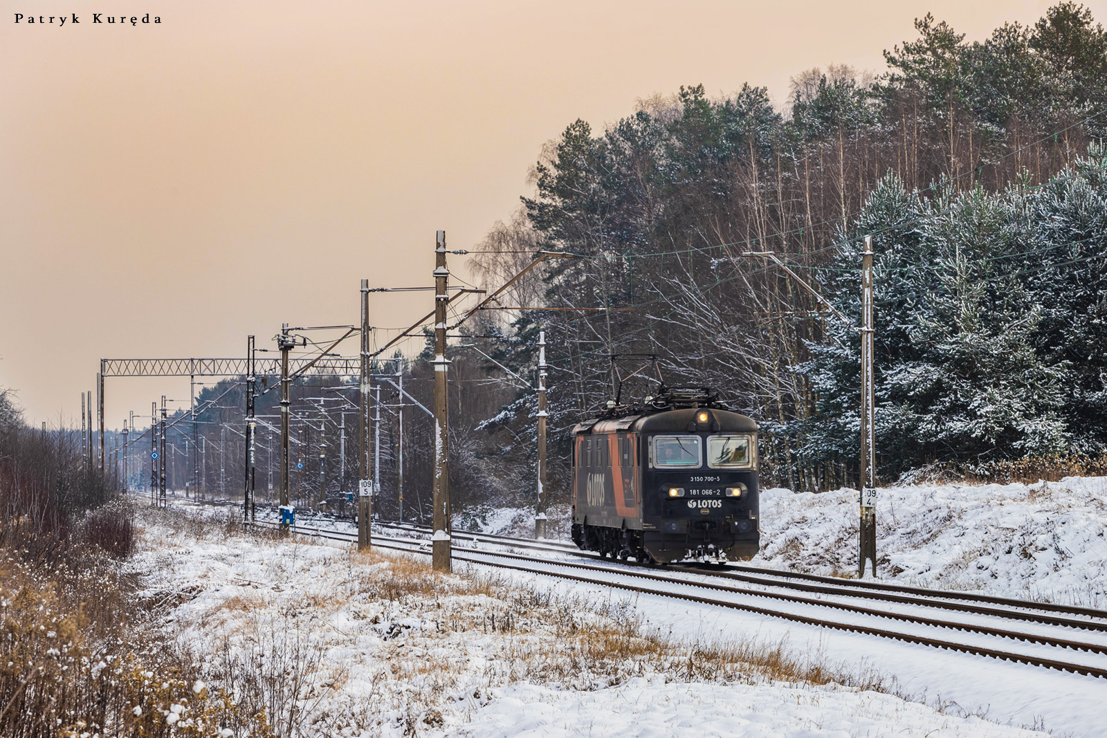 Mroźny poranek w Parysowie
